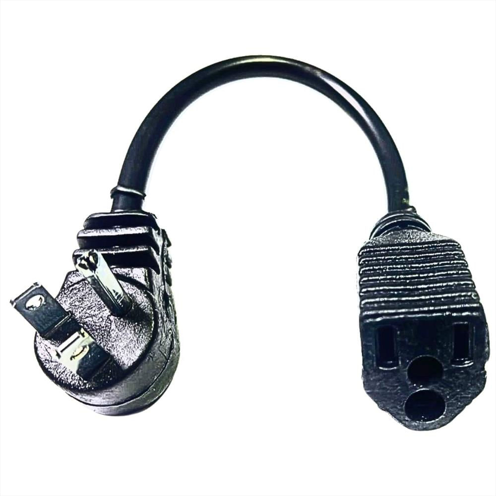 Extensión Cable De Poder De 20 Cms Tres Clavijas En L img #1