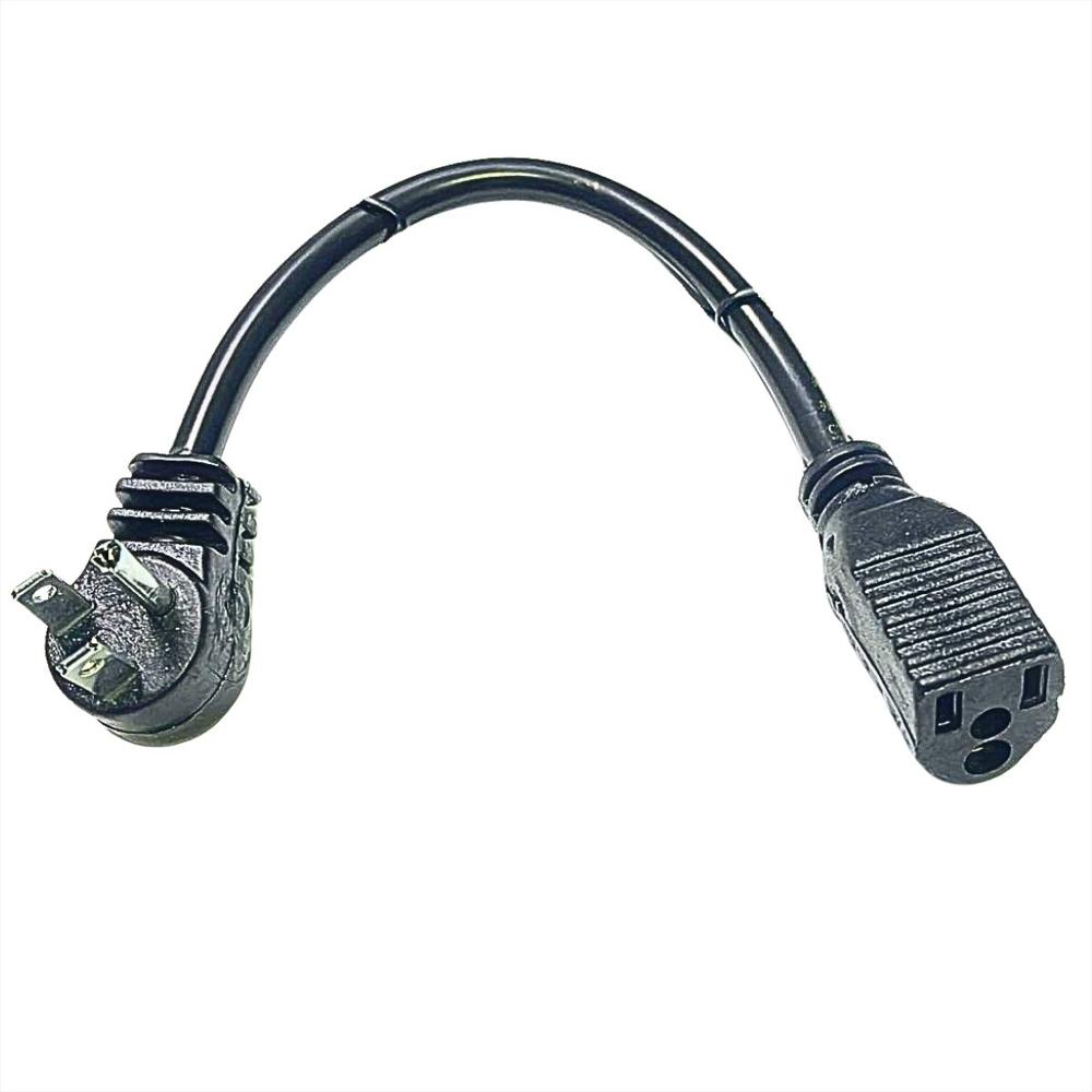 Extensión Cable De Poder De 20 Cms Tres Clavijas En L img #2