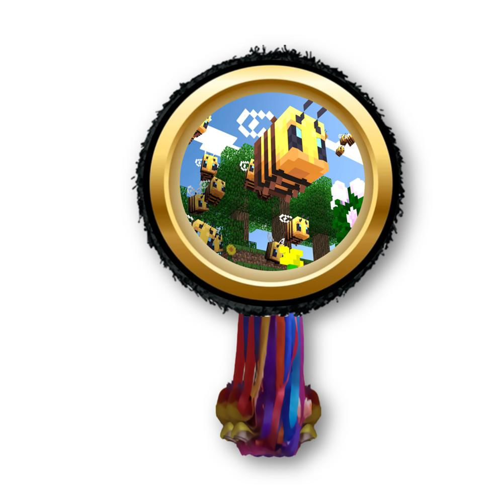 Piñatas Abejas De Minecraft img #1