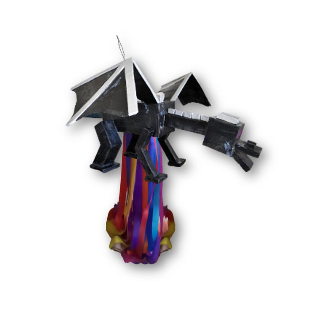 Piñatas Ender Dragon En 3D De Minecraft img #1