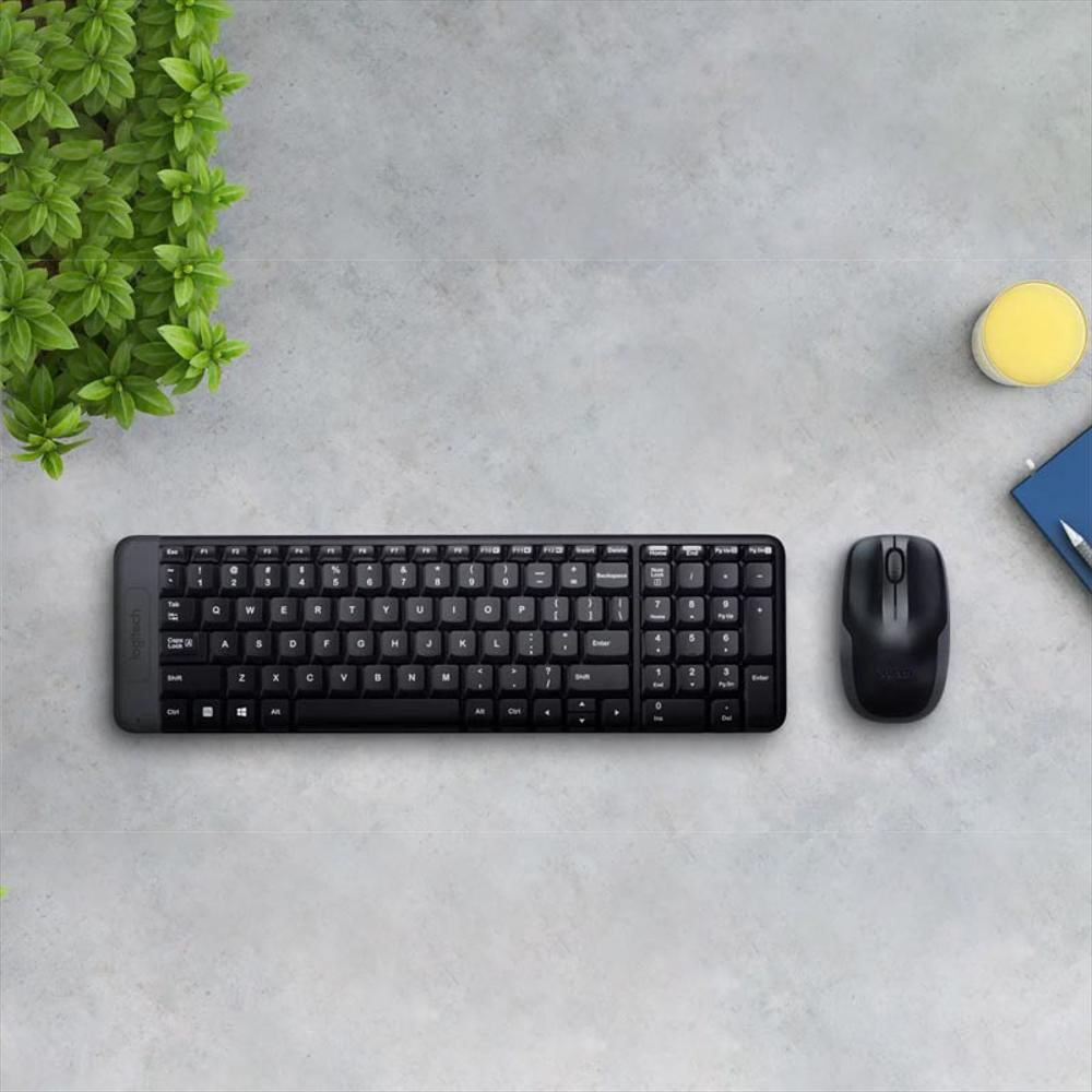 Combo Teclado Mouse Numérico Inalámbrico Logitech Mk220 img #2