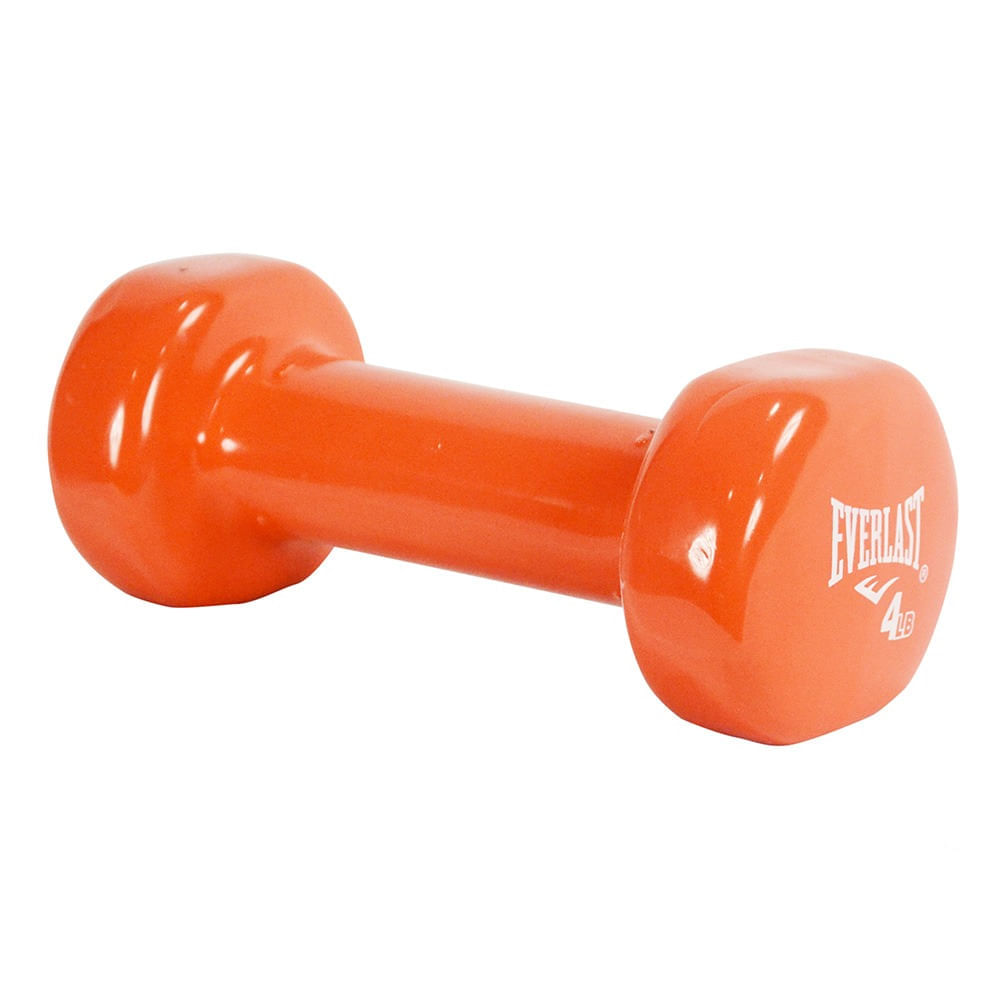 Mancuernas Encauchetadas En Vinilo Everlast 5LB img #1
