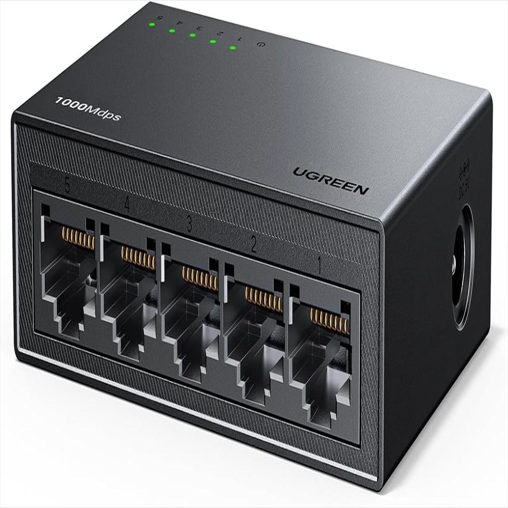 Switch Ethernet 5 Puertos Gigabit Ugreen img #1