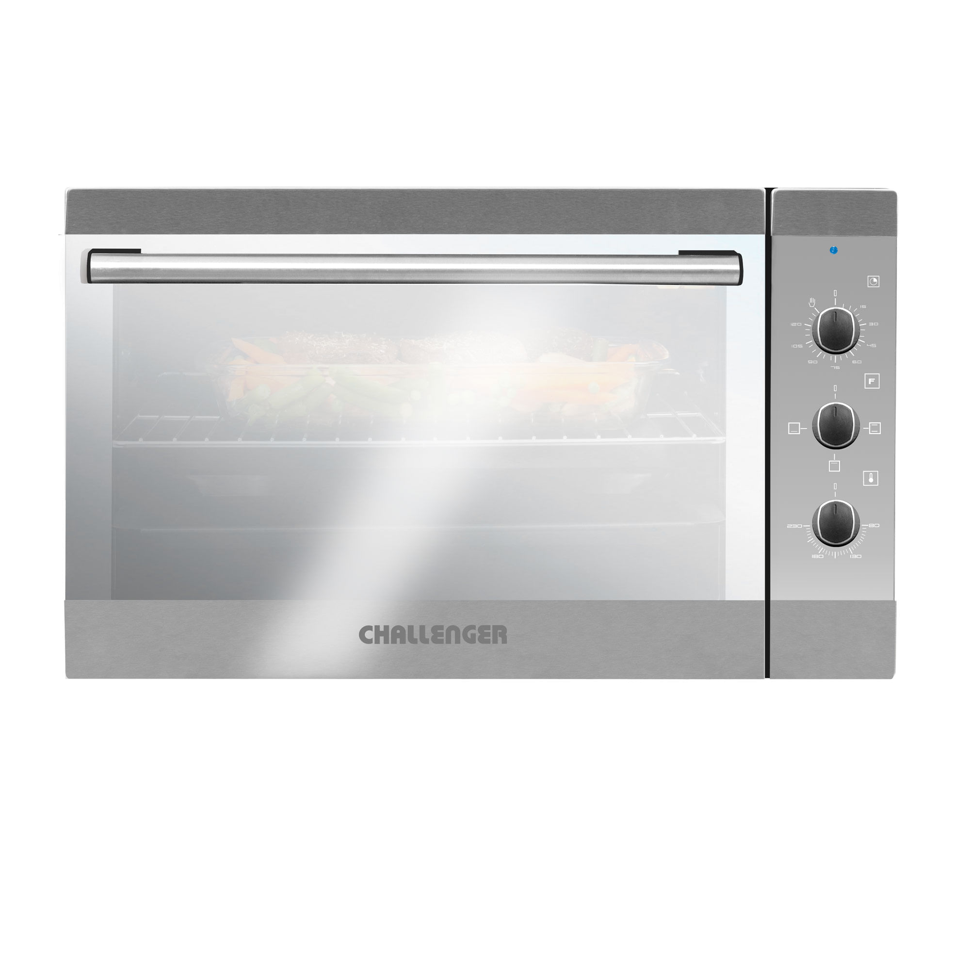 Horno de Empotrar Challenger 62 cm Eléctrico HE 2485 Plateado img #1