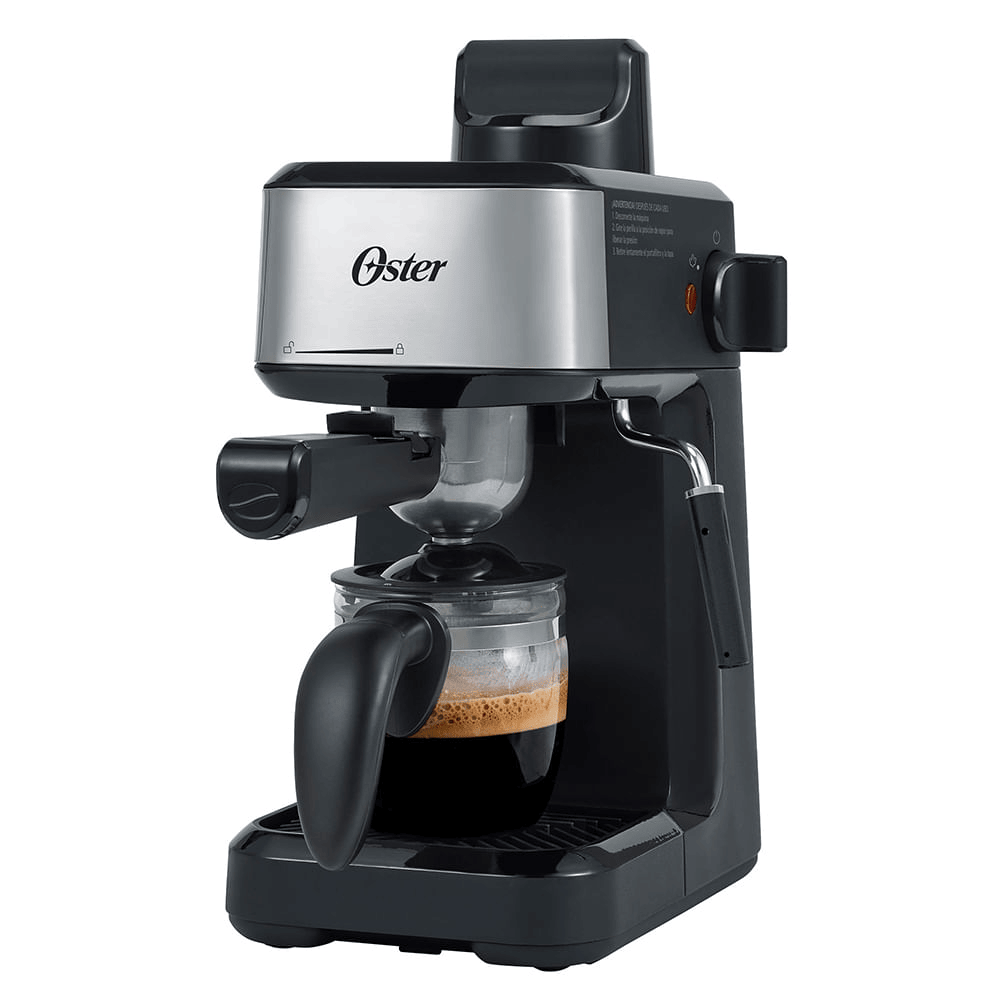 Cafetera Oster Espresso y Cappuccino 4 Tazas BVSTEM3300 Negro img #2