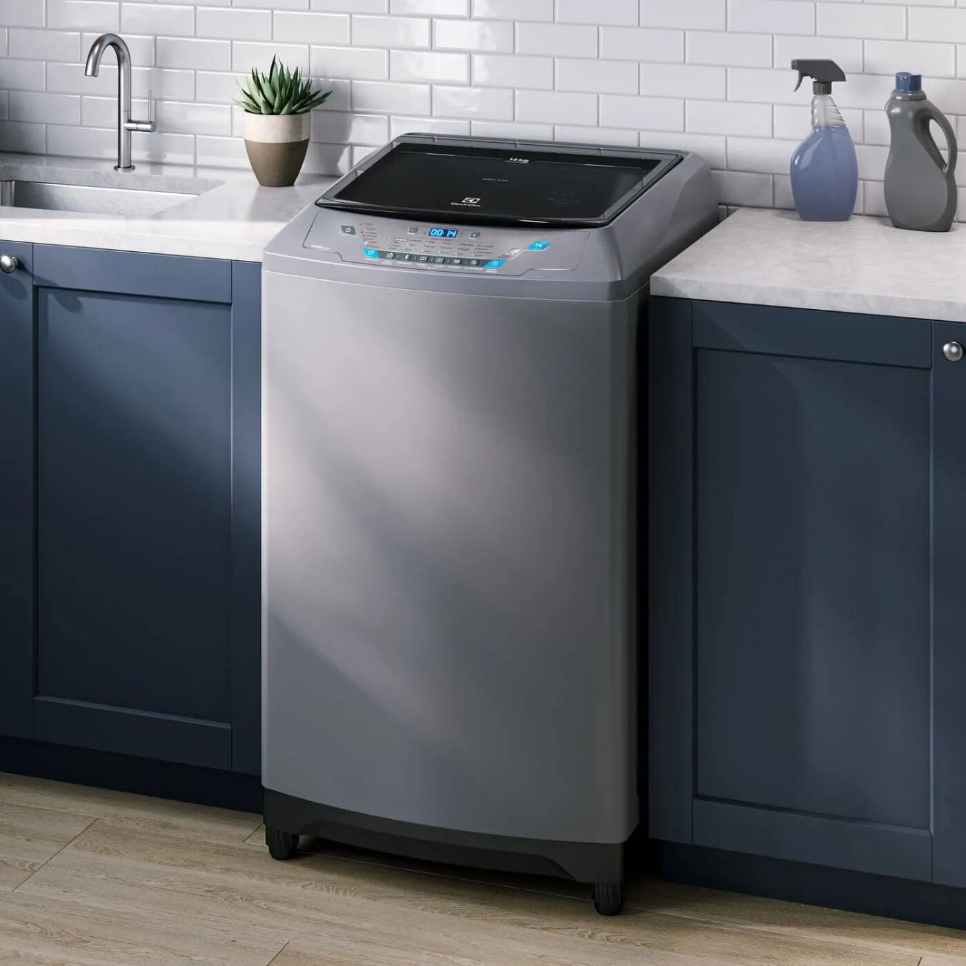 Lavadora Electrolux Carga Superior 16 Kg EWIX16F3ESG Gris img #8