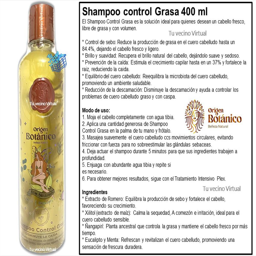 Shampoo Control Grasa Ritual Botanico img #2
