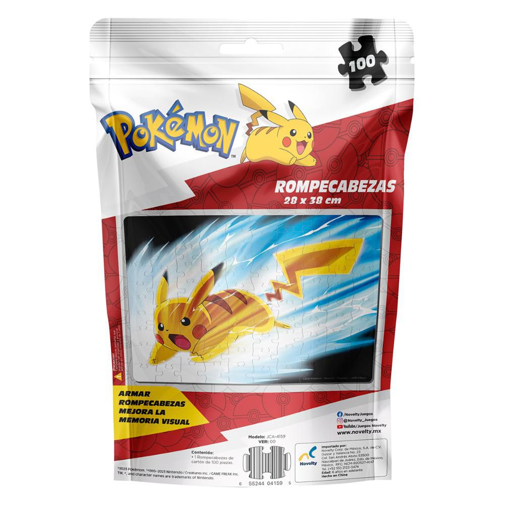 ROMPECABEZAS POKEMON 100 PIEZAS BOLSA BOING TOYS img #3