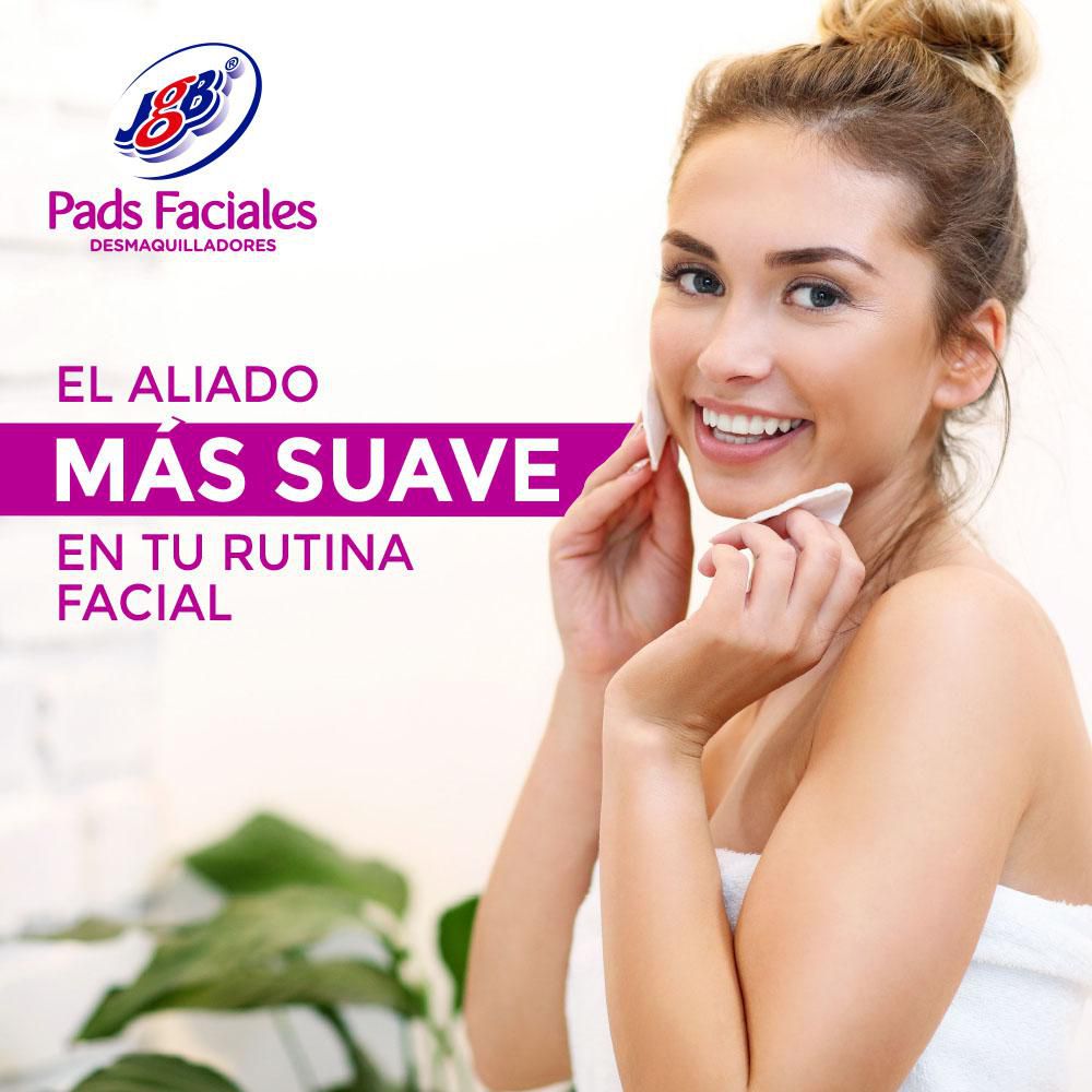 Pads faciales J.G.B desmaquilladores grandes (50  und) img #7