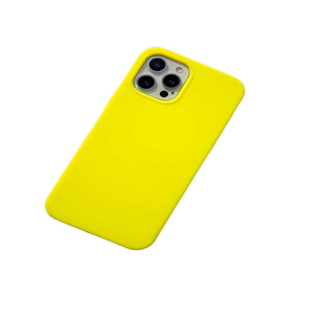 Silicone Case Premium Iphone 15 Pro (Amarillo) img #2