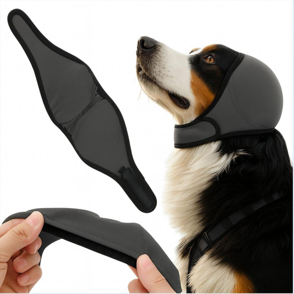Protector Auditivo Para Perros Ajustable Y Comodo img #1