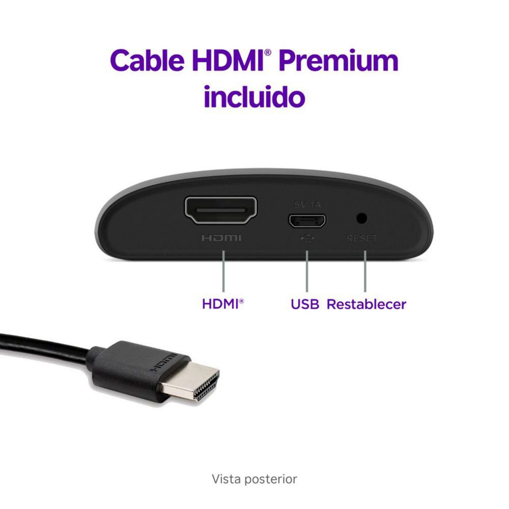 Reproductor Express SE Refurbushed ROKU ROK3930S4XB img #3