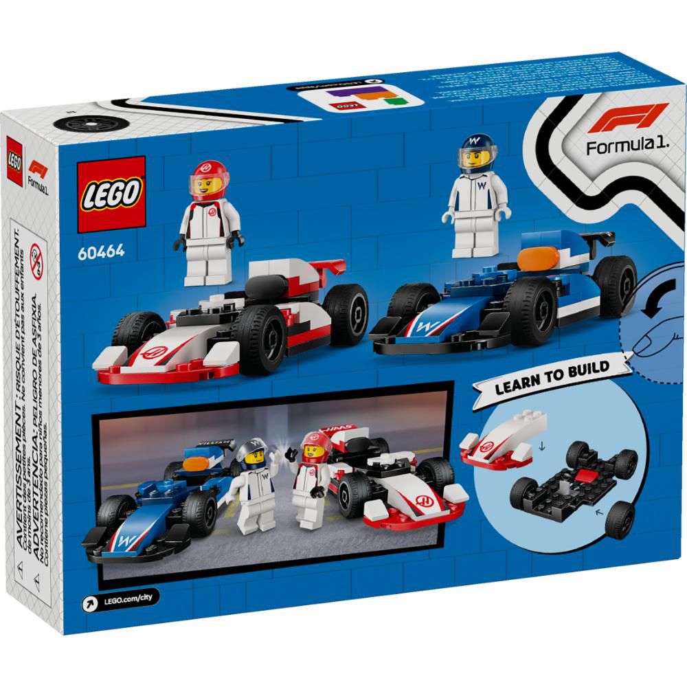 LEGO Coches De F1 Williams Racing Y Haas Armable img #3