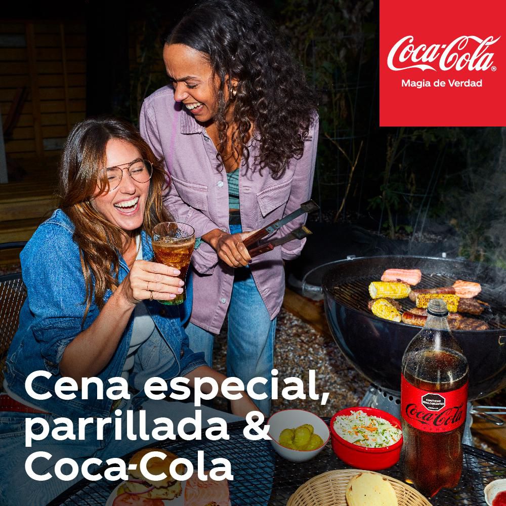 Gaseosa Coca Cola ZERO botella familiar (2500  ml) img #2