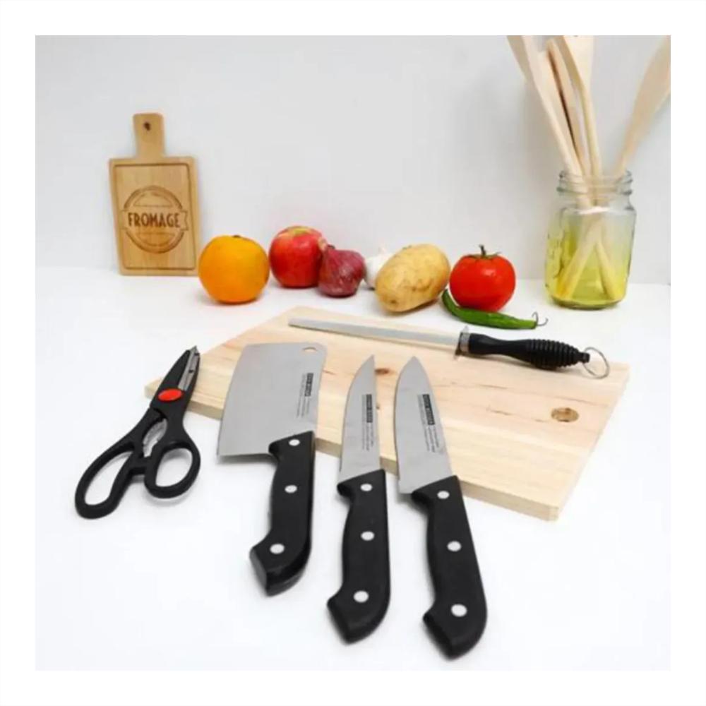 Set De Cuchillos Con Tabla img #5