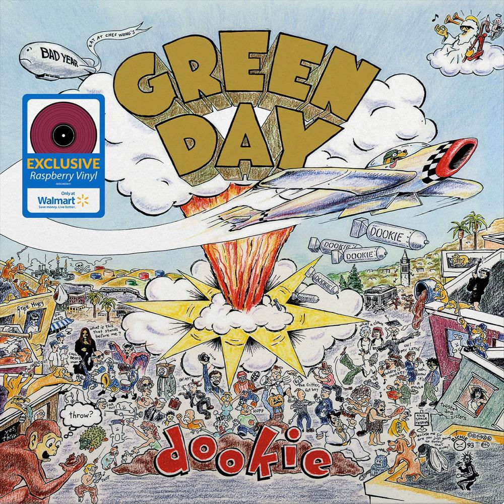 Disco Vinilo Green Day Dookie Raspberry img #3