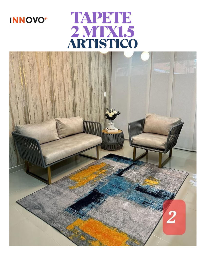 Tapete Decorativo Antideslizante Artistic Elegans Twu 2 Mt X 1.5 Mt img #2
