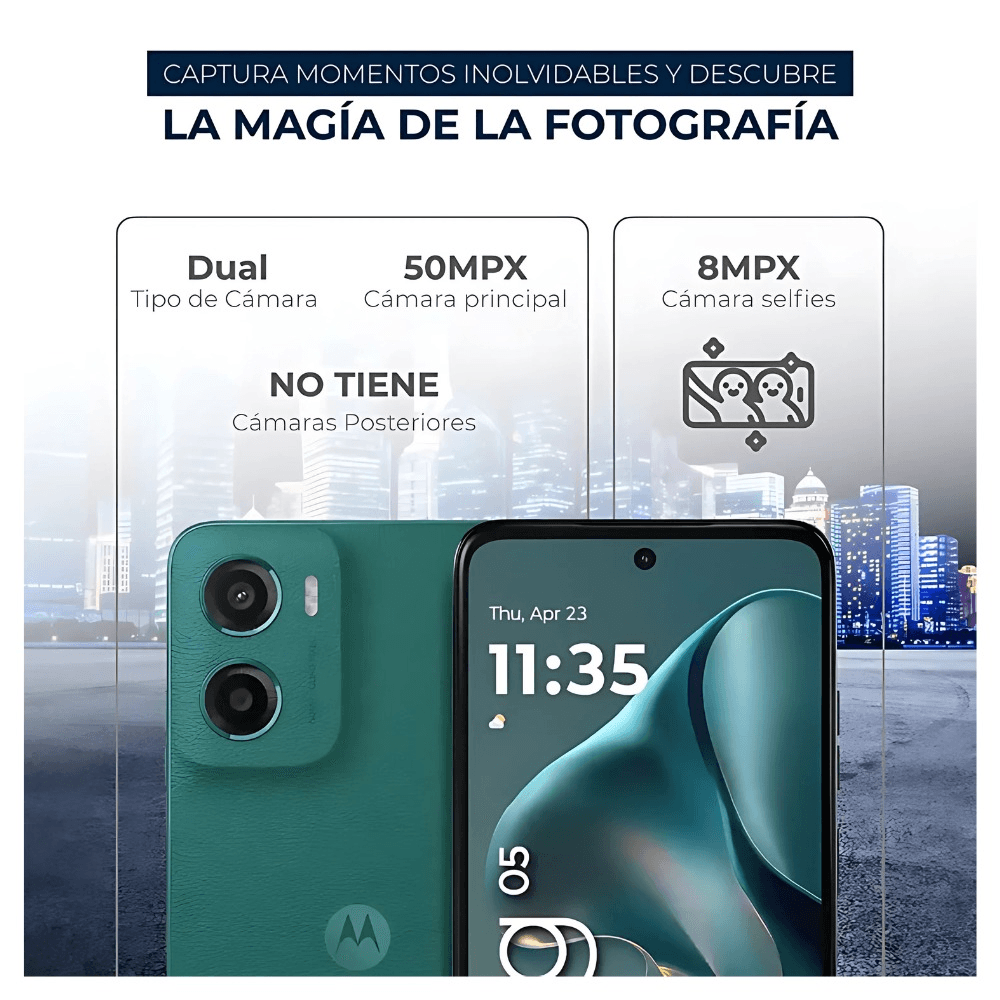 Celular Motorola G05 128GB 4+8 RAM Dual SIM +Obsequio Smartwatch Mobulaa img #2