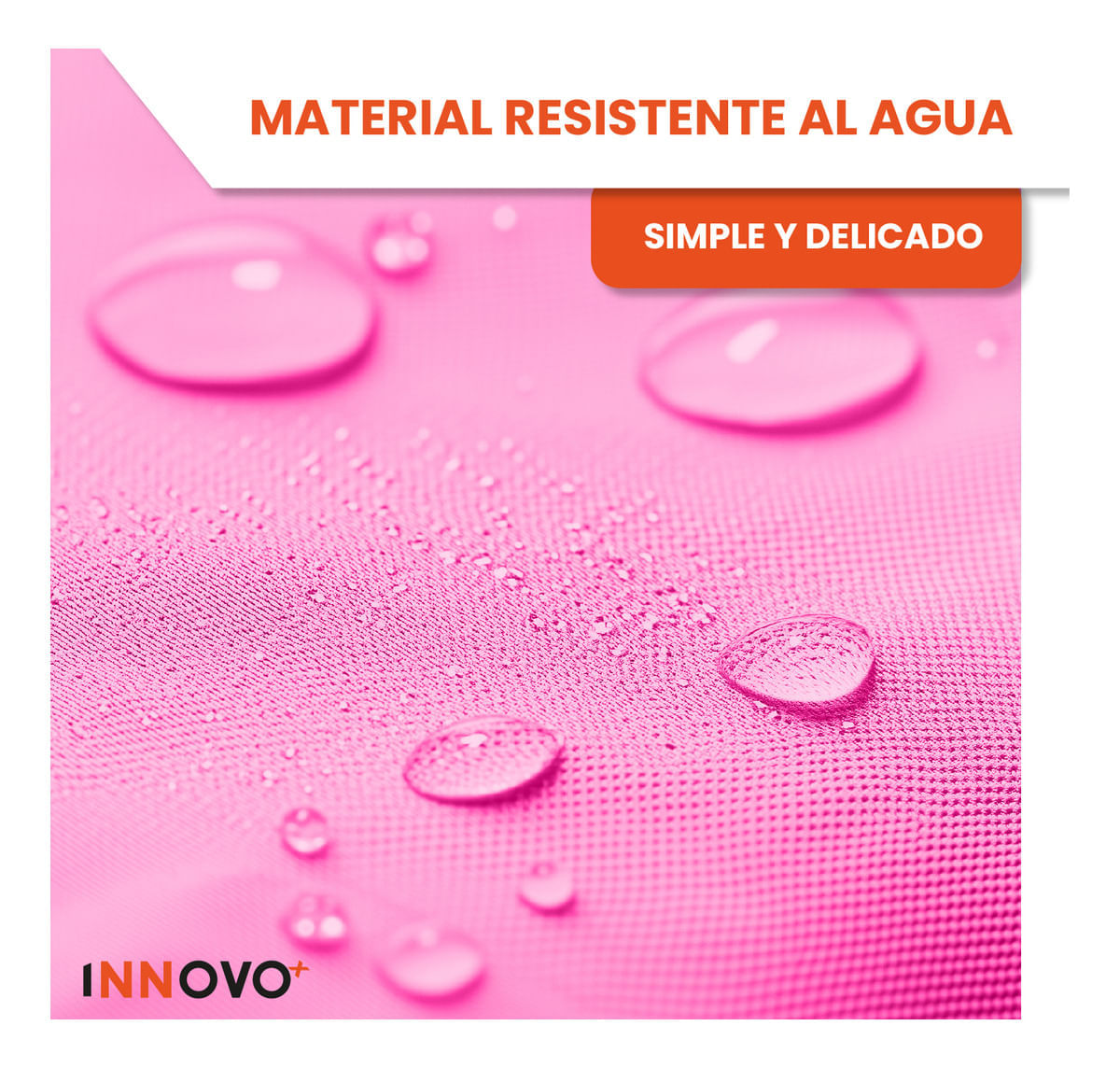 Bolso Canguro Para Deportistas Impermeable Rosa Innovo Fit img #4
