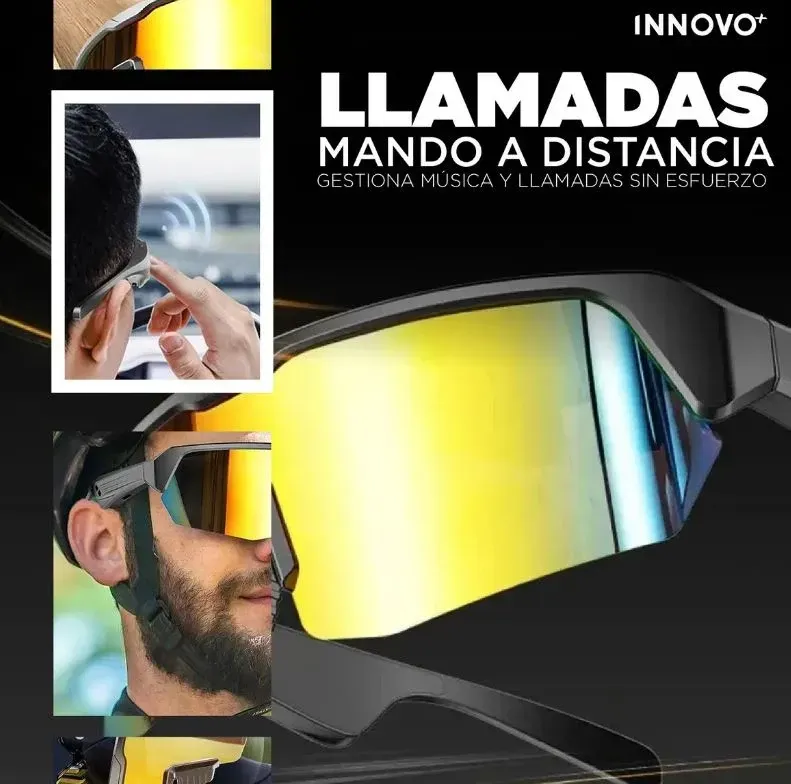 Gafas De Ciclismo Inteligentes Bluetooth 5.3 Música Llamadas Hd Antirreflejo Uv400 img #4