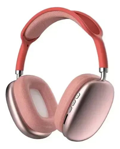 Diadema Audifonos Bluetooth P9 Pro Max Air Sound Mega Bass Innovo Rojo img #1