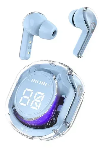 Audifonos Ultra Pods Pro Bluetooth Ipx4 Indicador De Carga Luces Rgb Azul img #1