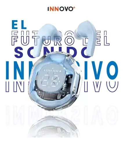Audifonos Ultra Pods Pro Bluetooth Ipx4 Indicador De Carga Luces Rgb Azul img #6