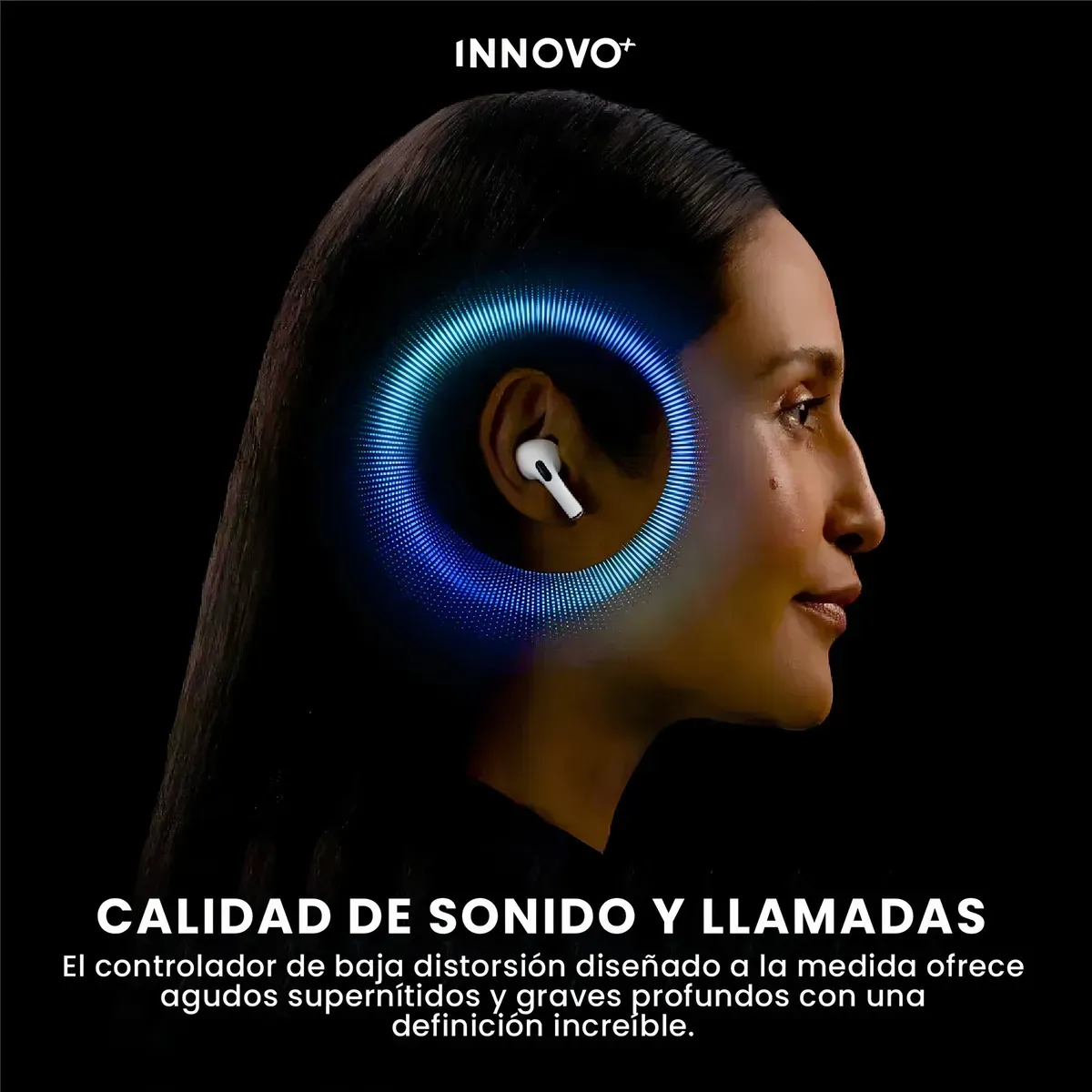 Audífonos Bluetooth Innovall Music M5 Pro Sonido Mega Bass Alta Fidelidad Android Y IOS img #6