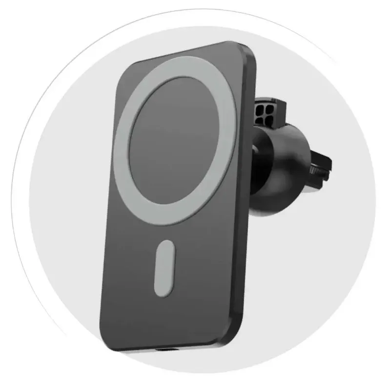 Cargador Magnético Inalámbrico 15w Para Carro Magsafe img #3