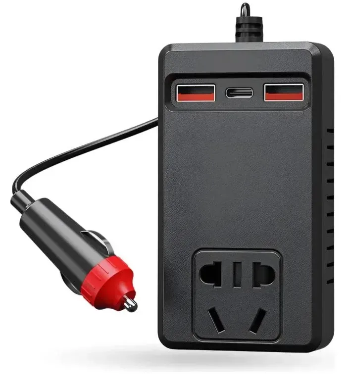 Cargador De Carro Inversor 12v 110v Potente 150w Adaptador img #1