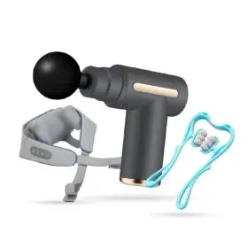Masajeador De Cuello Anti Estrés Relajante Masajeador Accesorios 3 En 1 img #1