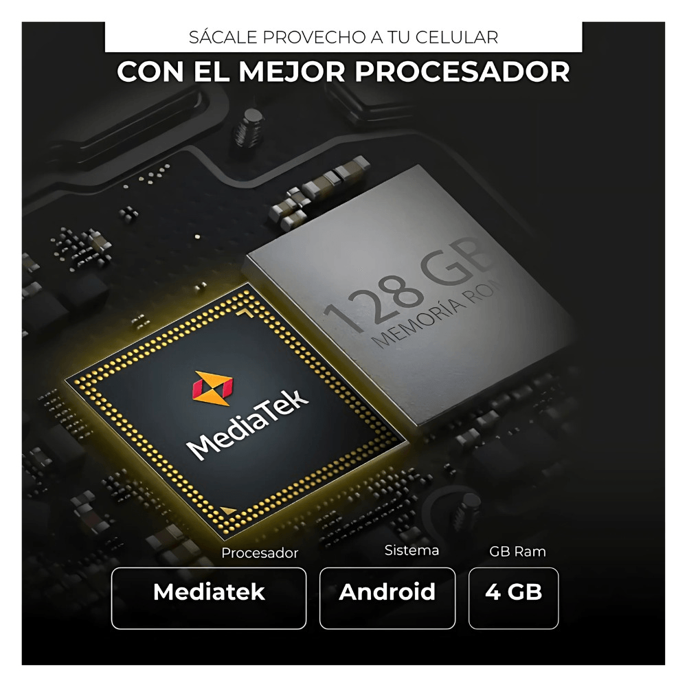 Celular Motorola G05 128GB 4 RAM Dual SIM +Aipods 3ra Generación 1.1 + Obsequio img #5