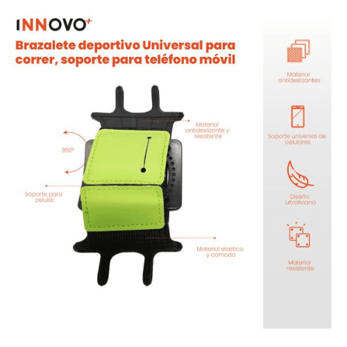 Holder Soporte Celular De Mano / Brazo Deportivo Innovo img #3