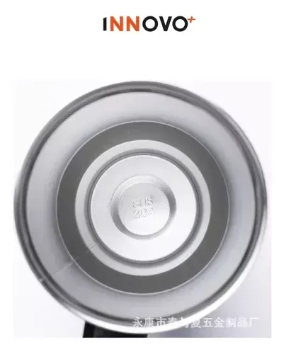 Termo Vaso Conserva Temperatura 1.2 L Acero Inoxidable Con Pitillo Blanco Innovo Flask img #3