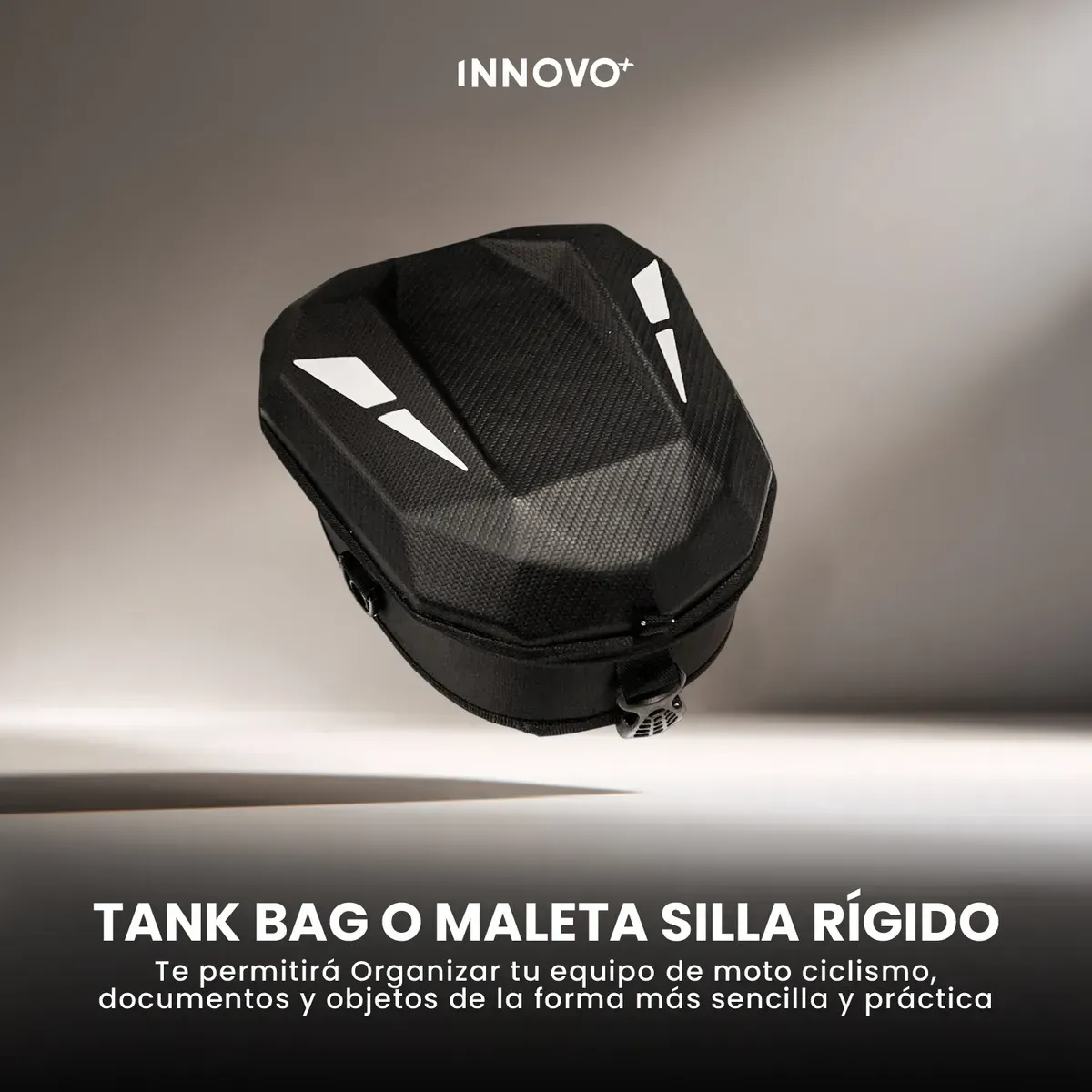 Tank Bag Maleta Rígida Para Moto Waterproof Bolso Silla O Tanque Forro Lluvia img #4