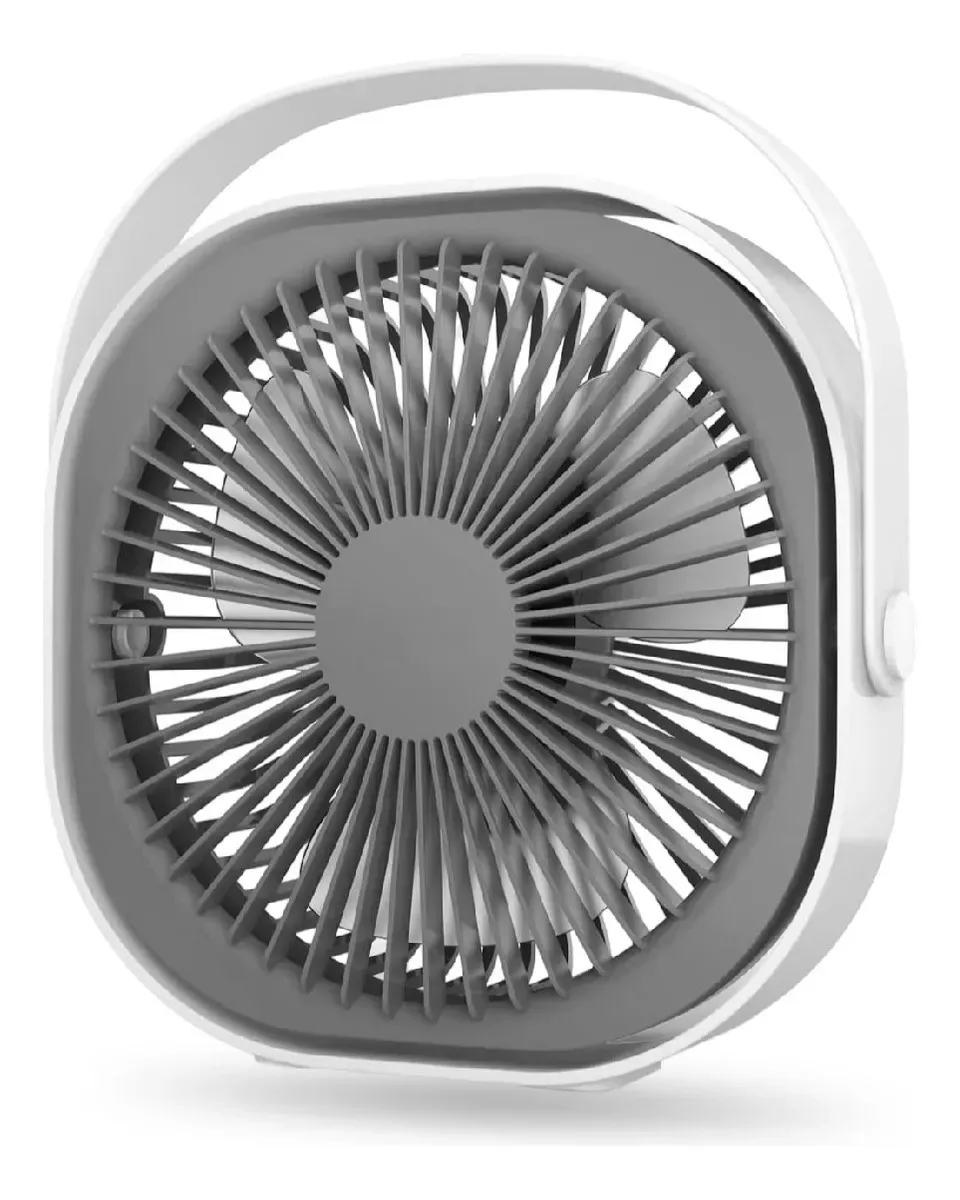 Ventilador De Mesa Portátil Recargable Usb 4000mah G-tide Blanco Blanco img #1