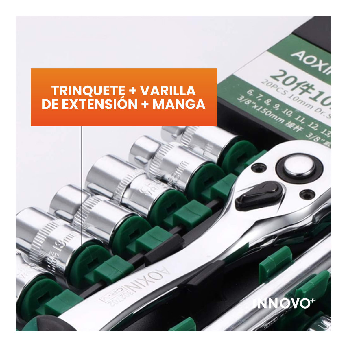 Juego De Herramienta Rache Con Copas Profesional Innovo Germany img #5