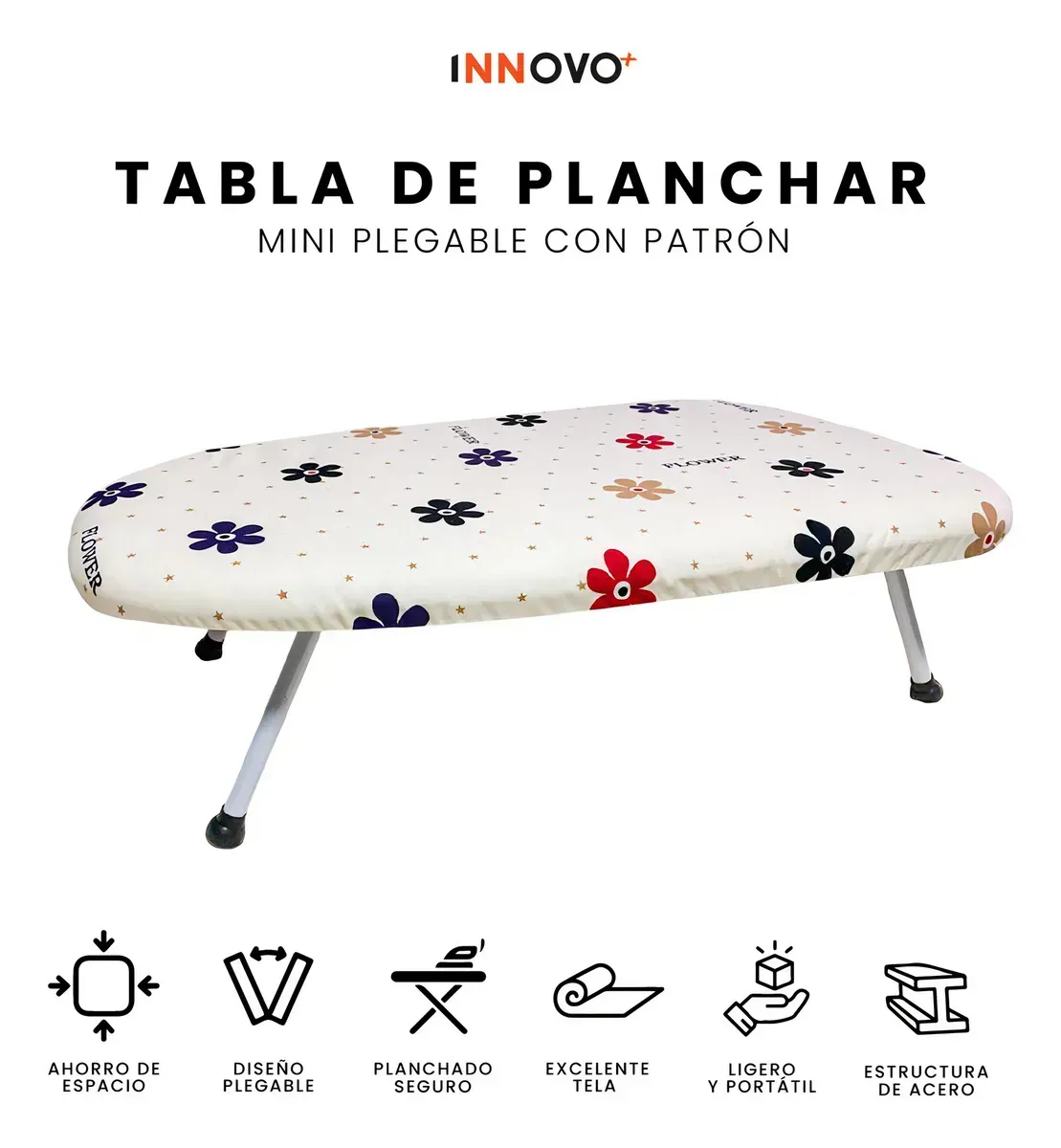 Mesa De Planchar Plegable Uso Facil Rapido No Ocupa Espacio Innovo Home img #2