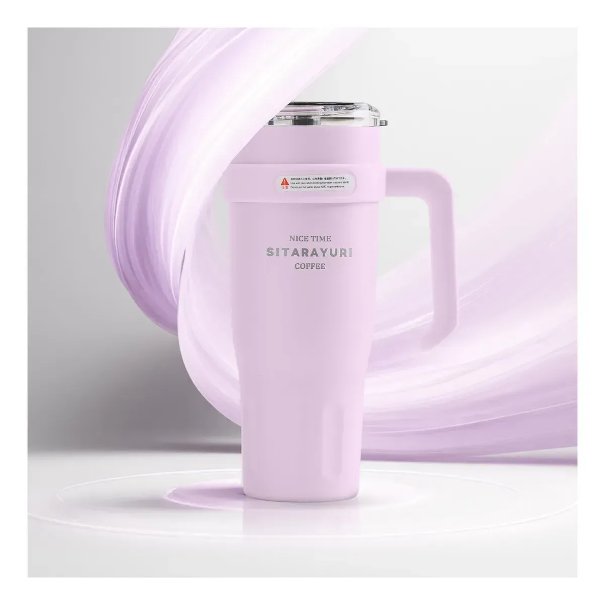 Termo Acero Inoxidable 900ml Premium Sitarayuri Doble Boquilla Frío/calor Coffee Rosado img #6
