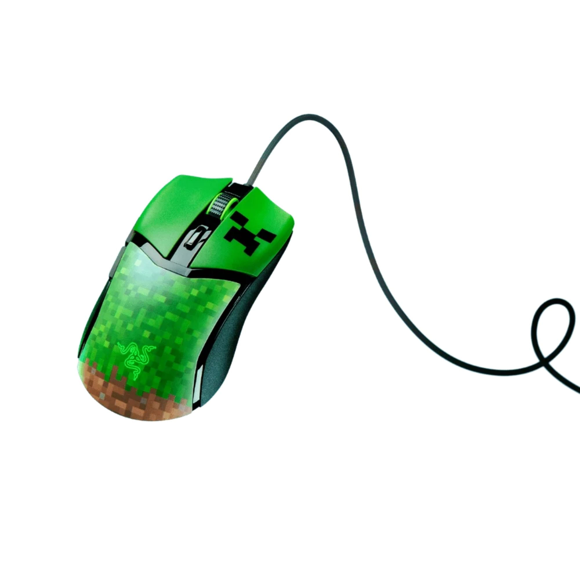 Mouse Gamer Razer Cobra Lightweight Wired Minecraft Edition img #2