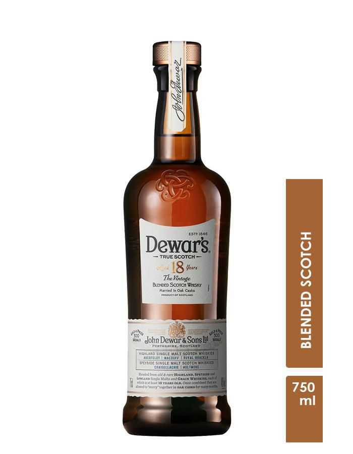 Whisky DEWARS Blended Scotch 18 años (750  ml) img #1