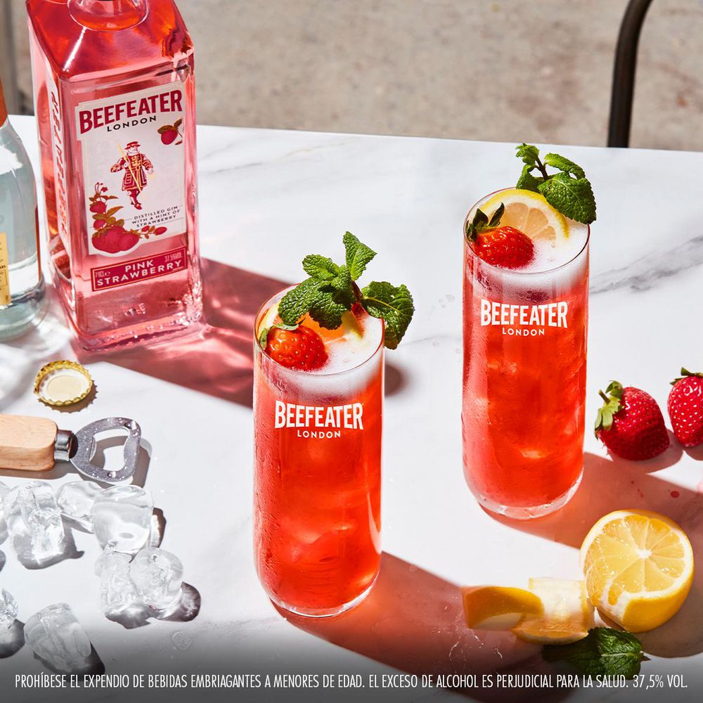 Ginebra BEEFEATER pink strawberry (700  ml) img #4