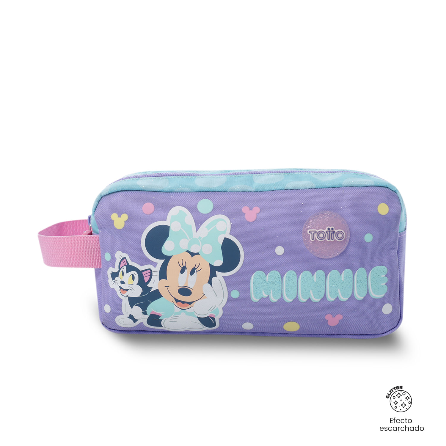 Combo Escolar Morral Minnie Mediano + Lonchera y Cartuchera img #10
