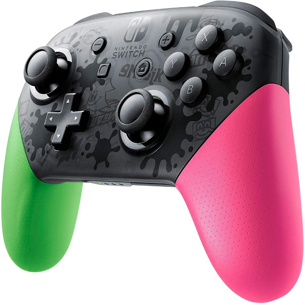 Controlador Nintendo Switch Pro Bluetooth Joystick Splatoon 2 Edition img #5