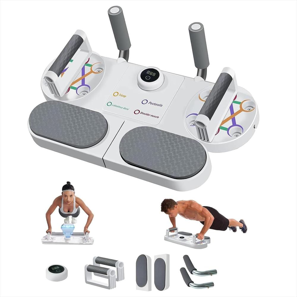 Tablero Flexiones Multifuncional + Cronometro Digital img #1
