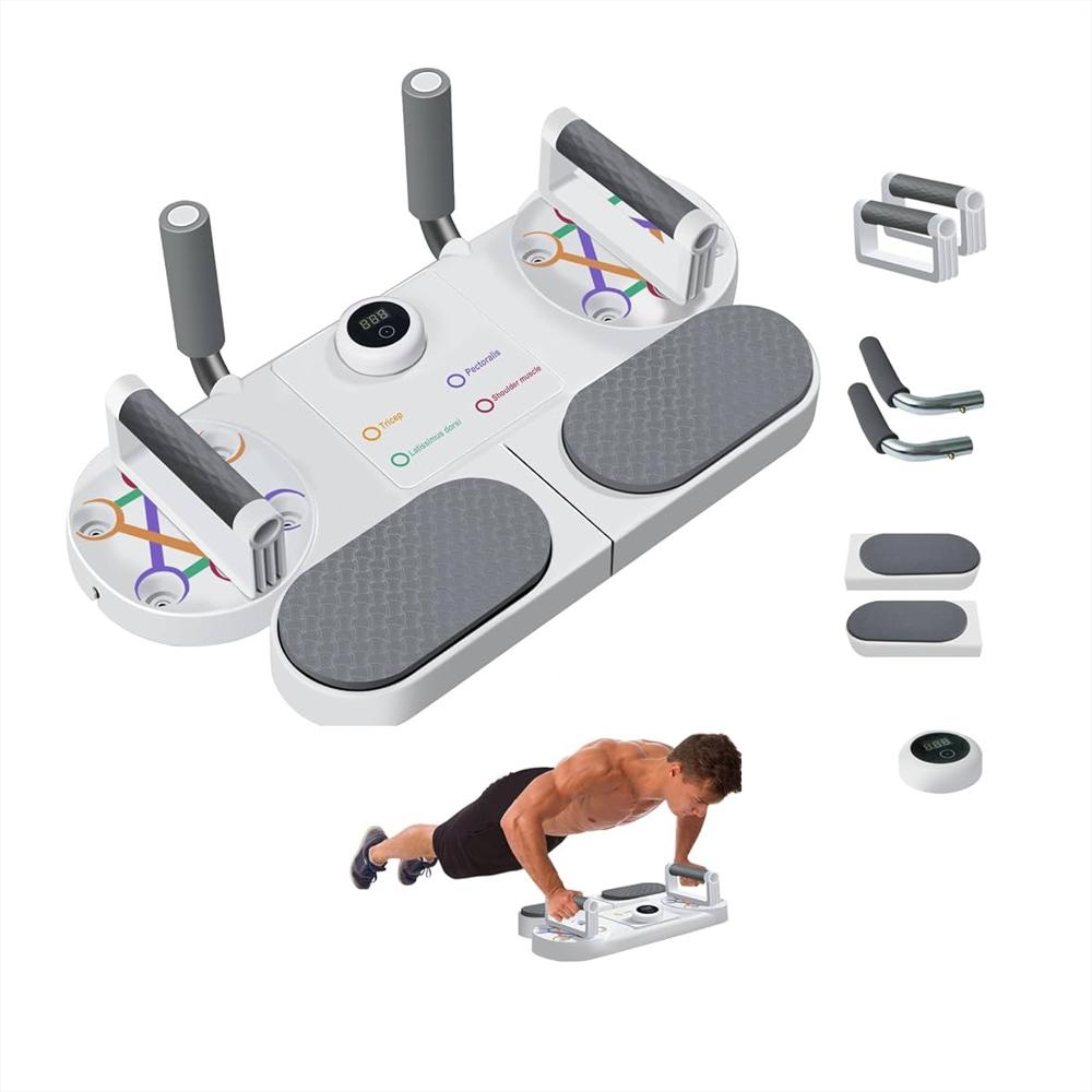 Tablero Flexiones Multifuncional + Cronometro Digital img #5