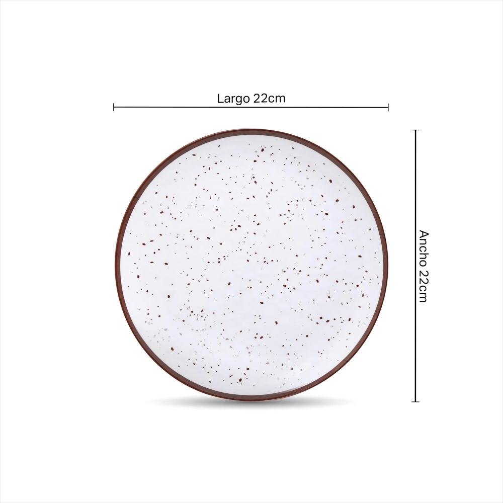 Plato Pando 22 Cm Melamina Home Elements Café img #3