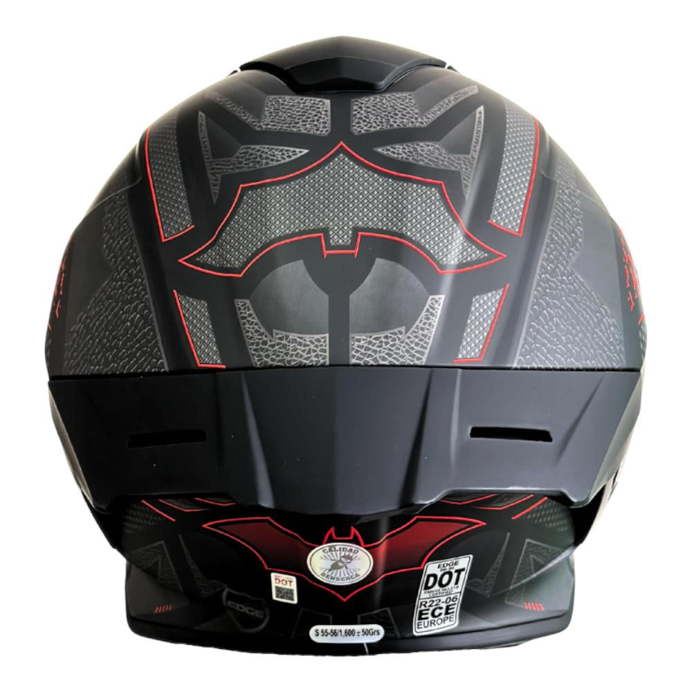Casco Dc Integral Shanghai Batman Cert.Dot Ece Negro img #4