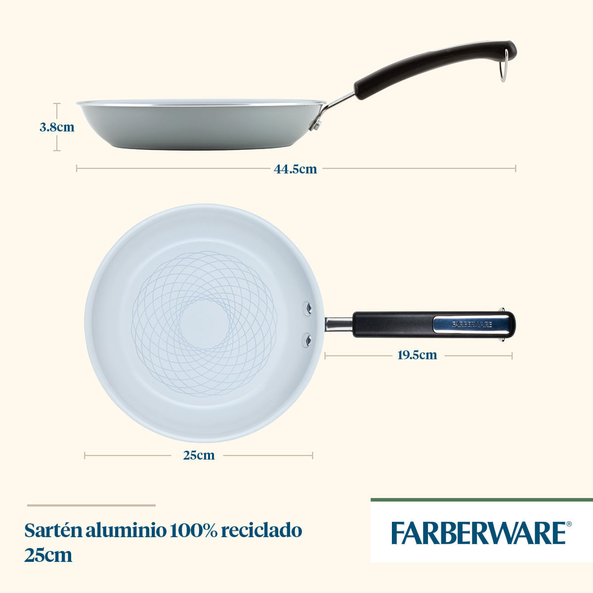 Sartén antiadherente Cerámico Farberware img #6