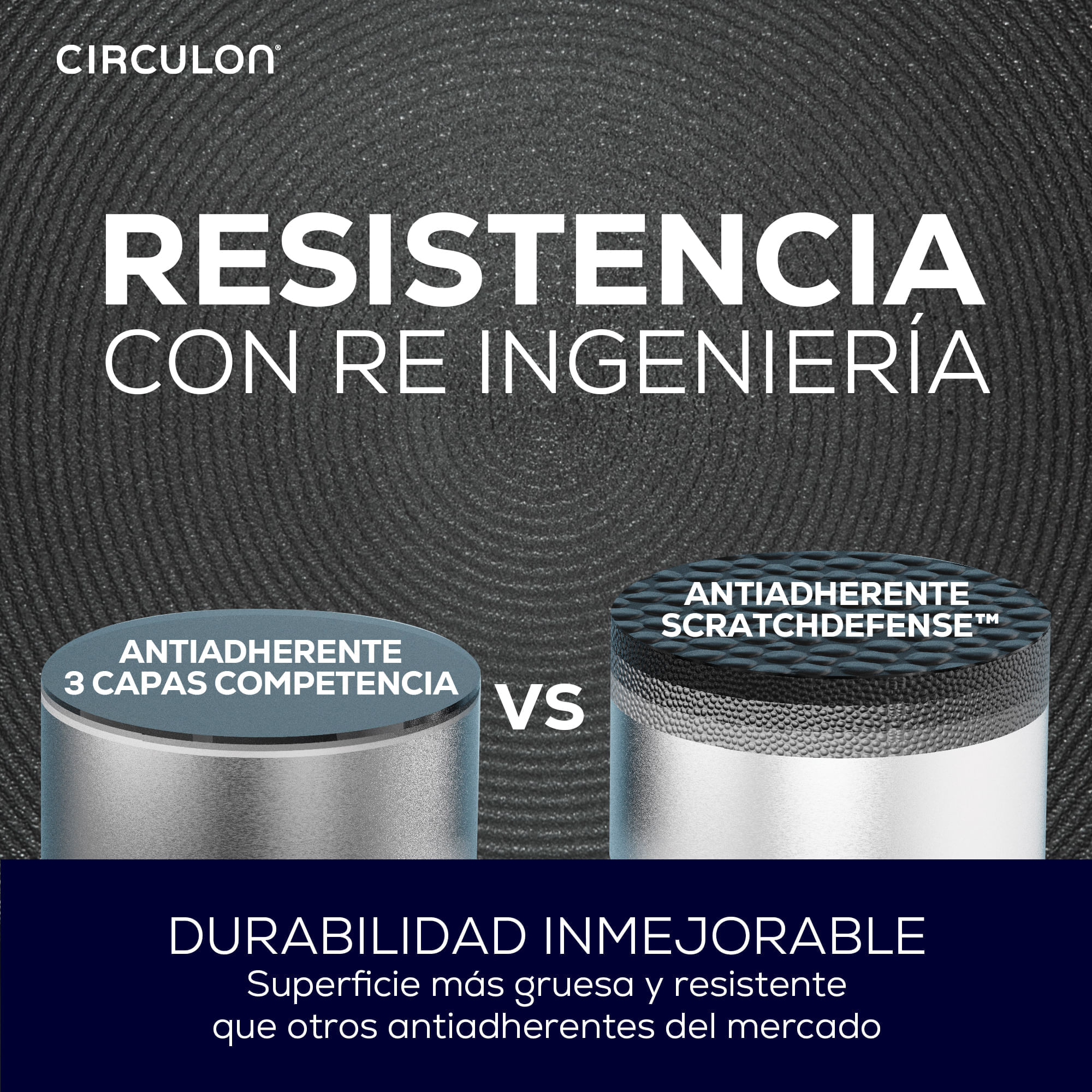 Juego de ollas 8Pzs antiadherente,  placa de inducción, 8 Piezas, Circulon, gris grafito img #14